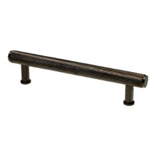 Crispin Knurled Pull Handle 128mm Dark Bronze PVD