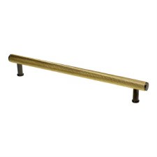 Brunel Knurled Robe Hook Satin Brass PVD - Broughtons Lighting & Ironmongery