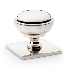 Quantock Cupboard Knob 34mm Polished Nickel