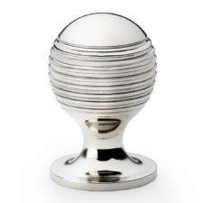 Caesar Cupboard Knob 25mm Polished Nickel