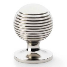 Caesar Cupboard Knob 32mm Polished Nickel