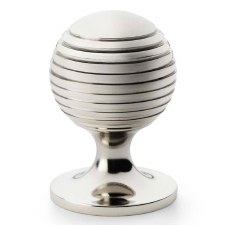 Caesar Cupboard Knob 38mm Polished Nickel