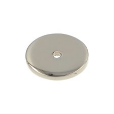 Circular Backplate 30mm Polished Nickel