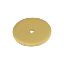 Circular Backplate 35mm Satin Brass