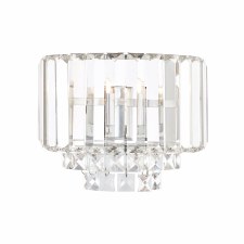 Laura Ashley Wall Light Glass Polished Chrome Laura Ashley Wall Light Glass Polished Chrome