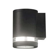 Elstead Magnus Single Outdoor Wall Light IP44 Black