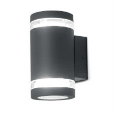 Elstead Magnus Twin Outdoor Wall Light IP44 Black