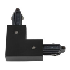 Lighting Track Corner Connector Right Black