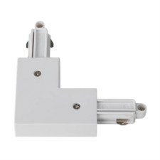 Lighting Track Corner Connector Right White