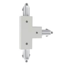 Lighting Track T Connector Right Far Side Earth White