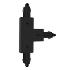 Lighting Track T Connector Right Near Side Earth Black