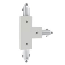 Lighting Track T Connector Right Near Side Earth White