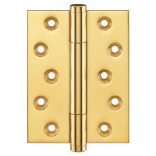 TriTech Butt Hinge 1750 100x75mm Polished Brass Unlacquered