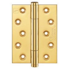 TriTech Butt Hinge 1750 CE 100x75mm Polished Brass Unlacquered