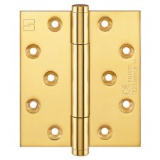 TriTech Butt Hinge 1780 CE 100x88mm Polished Brass Unlacquered