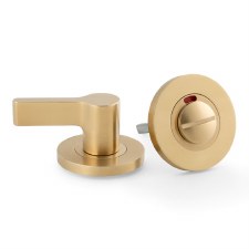 Accessible Turn & Release with Indicator Satin Brass PVD