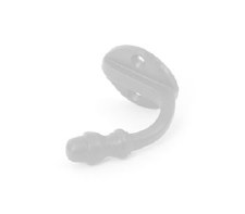 Additional picture of From The Anvil Acorn Coat Hook Polished Chrome