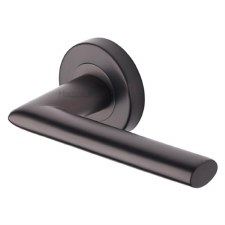 Heritage Admiralty Door Handle V2355 Matt Bronze