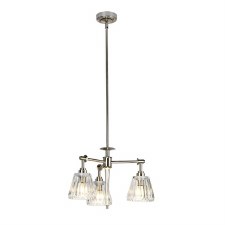 Elstead Agatha 3 Light Bathroom Pendant Brushed Nickel Elstead Agatha 3 Light Bathroom Pendant Brushed Nickel