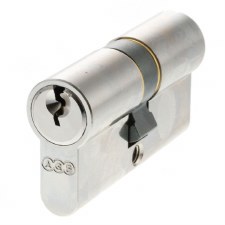 AGB 5 Pin Euro Cylinder 30/30mm Polished Chrome