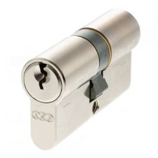 AGB 5 Pin Euro Cylinder 30/30mm Polished Nickel