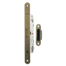 AGB Polaris Magnetic Sashlock 50mm Backset Antique Brass