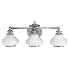 Hinkley Ainsley Bathroom Wall 3 Light Polished Chrome