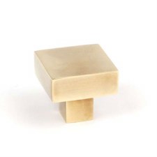 From The Anvil Albers Cabinet Knob 30mm Aged Brass