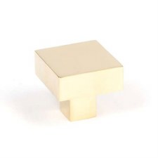 From The Anvil Albers Cabinet Knob 30mm Polished Brass