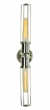 Alexander Double Wall or Ceiling Light Polished Nickel