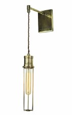 Alexander Suspended Wall Light Antique Brass