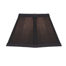 Interiors 1900 Alice Faux Silk Shade 5" Black ANY5BL Interiors 1900 Alice Faux Silk Shade 5" Black ANY5BL