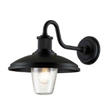 Kichler Allenbury Coastal Outdoor Wall Light Textured Black