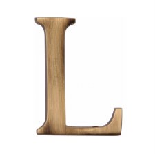 Heritage C1565 Letter L Antique Brass