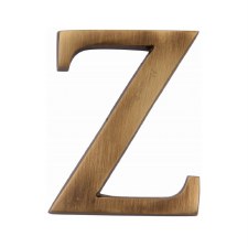 Heritage C1565 Letter Z Antique Brass