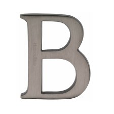 Heritage C1565 Letter B Matt Bronze