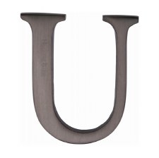 Heritage C1565 Letter U Matt Bronze