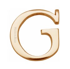 Heritage C1565 Letter G Polished Brass