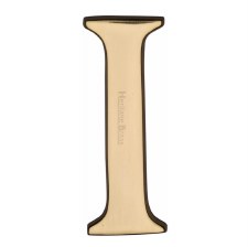 Heritage C1565 Letter I Polished Brass