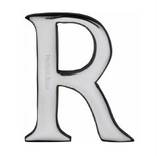 Heritage C1565 Letter R Polished Chrome