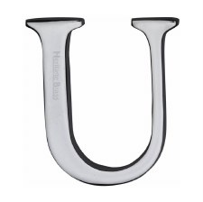 Heritage C1565 Letter U Polished Chrome