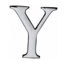 Heritage C1565 Letter W Polished Chrome