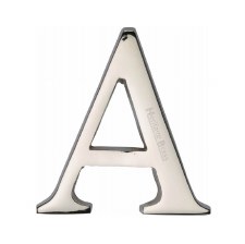 Heritage C1565 Letter A Polished Nickel Heritage C1565 Letter A Polished Nickel