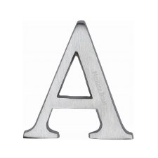 Heritage C1565 Letter A Satin Chrome Heritage C1565 Letter A Satin Chrome