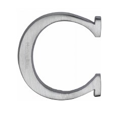 Heritage C1565 Letter C Satin Chrome