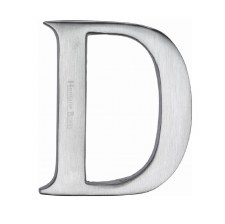 Heritage C1565 Letter D Satin Chrome