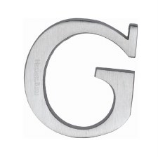 Heritage C1565 Letter G Satin Chrome
