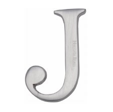 Heritage C1565 Letter J Satin Chrome Heritage C1565 Letter J Satin Chrome