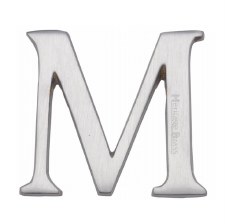 Heritage C1565 Letter M Satin Chrome