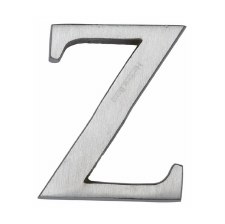 Heritage C1565 Letter Z Satin Chrome